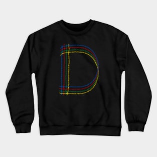 The letter D! Crewneck Sweatshirt